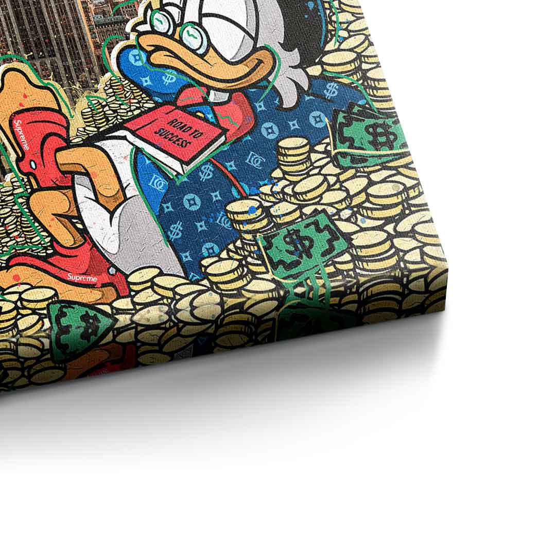 Limited Edition Canvas Wall Art - My Attitude Got Me to the Top - High-Quality Inspirational Canvas Prints 5