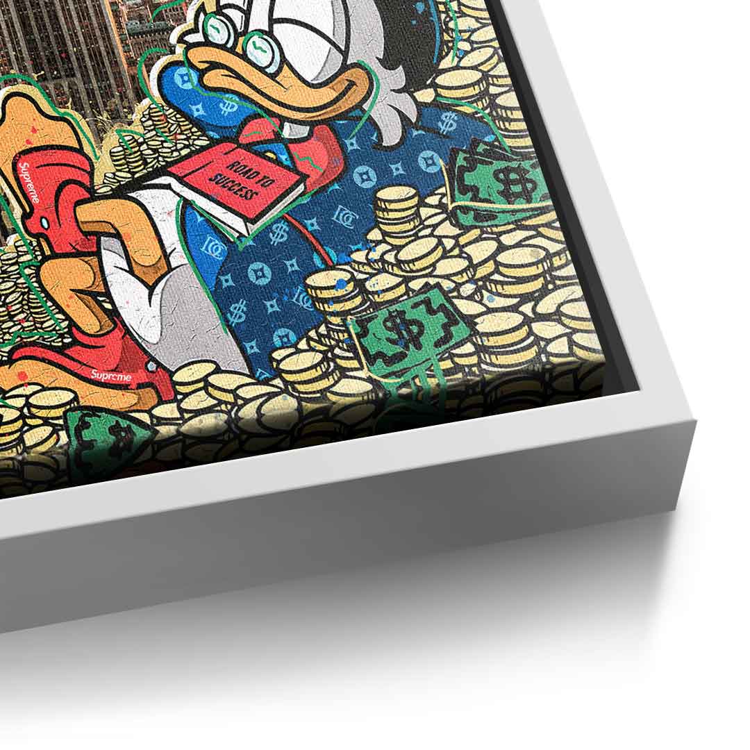 Limited Edition Canvas Wall Art - My Attitude Got Me to the Top - High-Quality Inspirational Canvas Prints 8