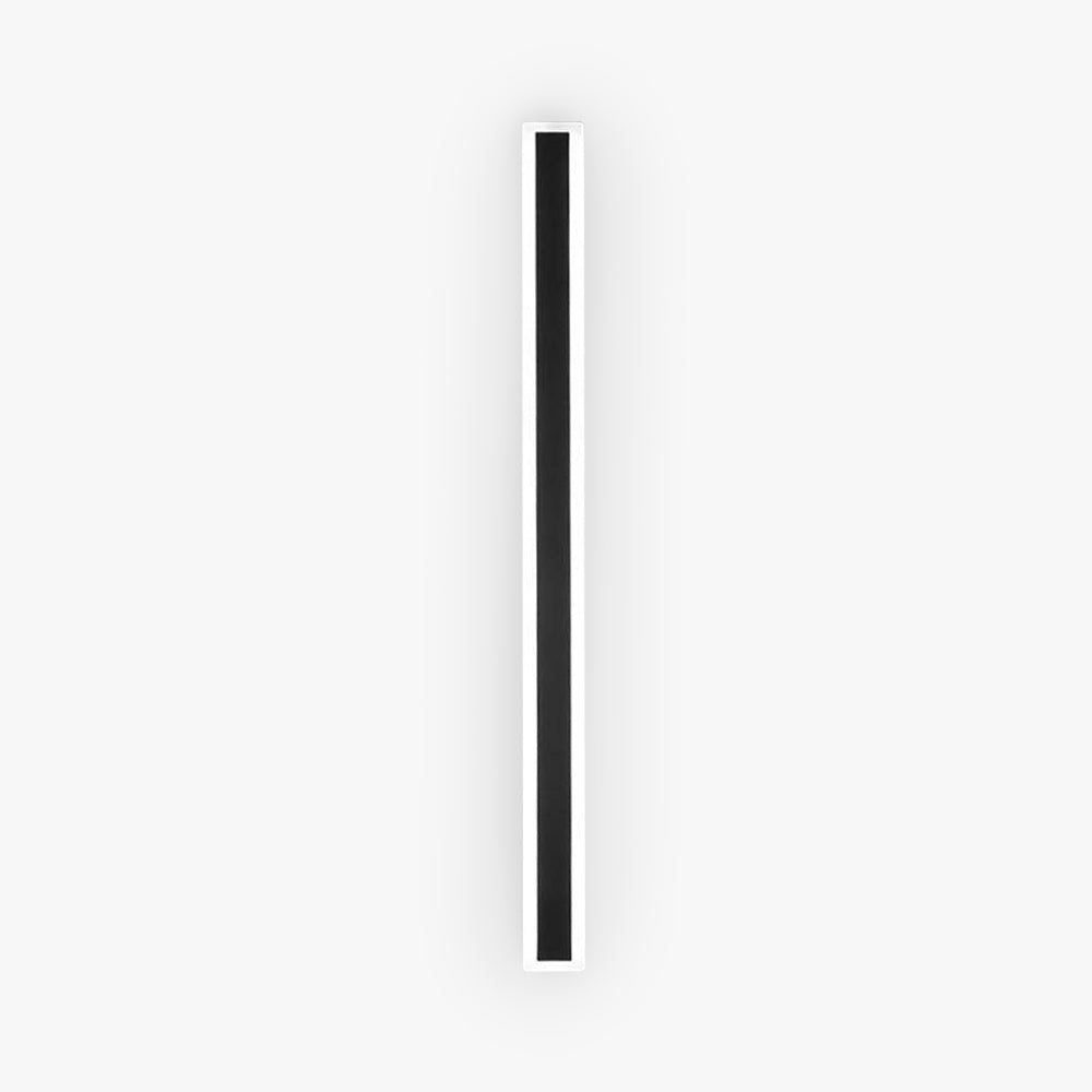 Linear Outdoor Wall Lamp with Dimmable LED and Acrylic Pane – Weather Resistant Modern Exterior Wall Light 1