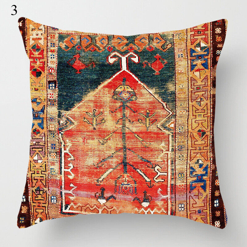 Linen Hypoallergenic Throw Pillow