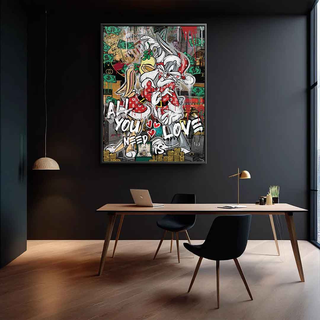 Lovely Bunny Canvas Wall Art – Limited Edition Ready to Hang Prints with Certificate of Authenticity 2