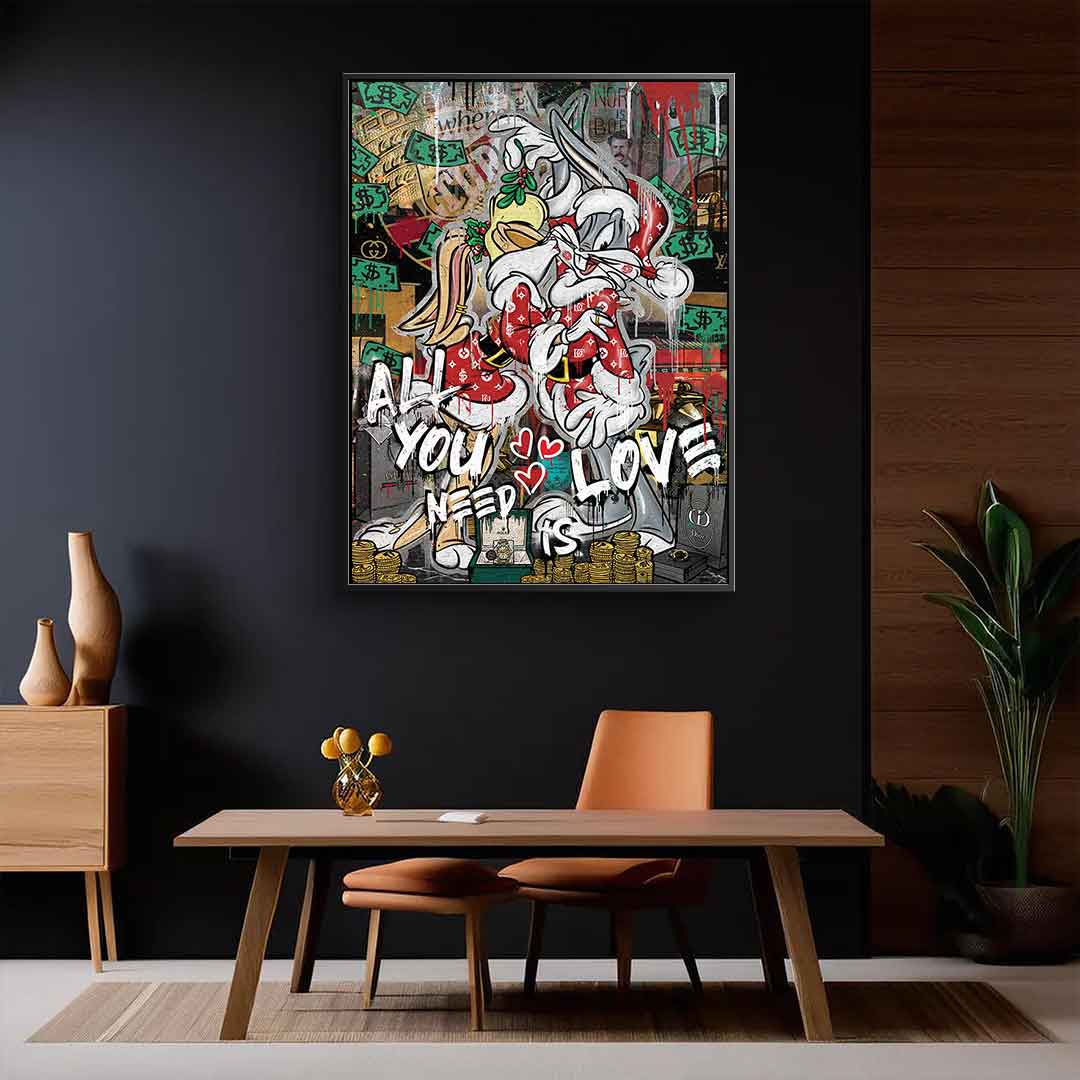 Lovely Bunny Canvas Wall Art – Limited Edition Ready to Hang Prints with Certificate of Authenticity 3