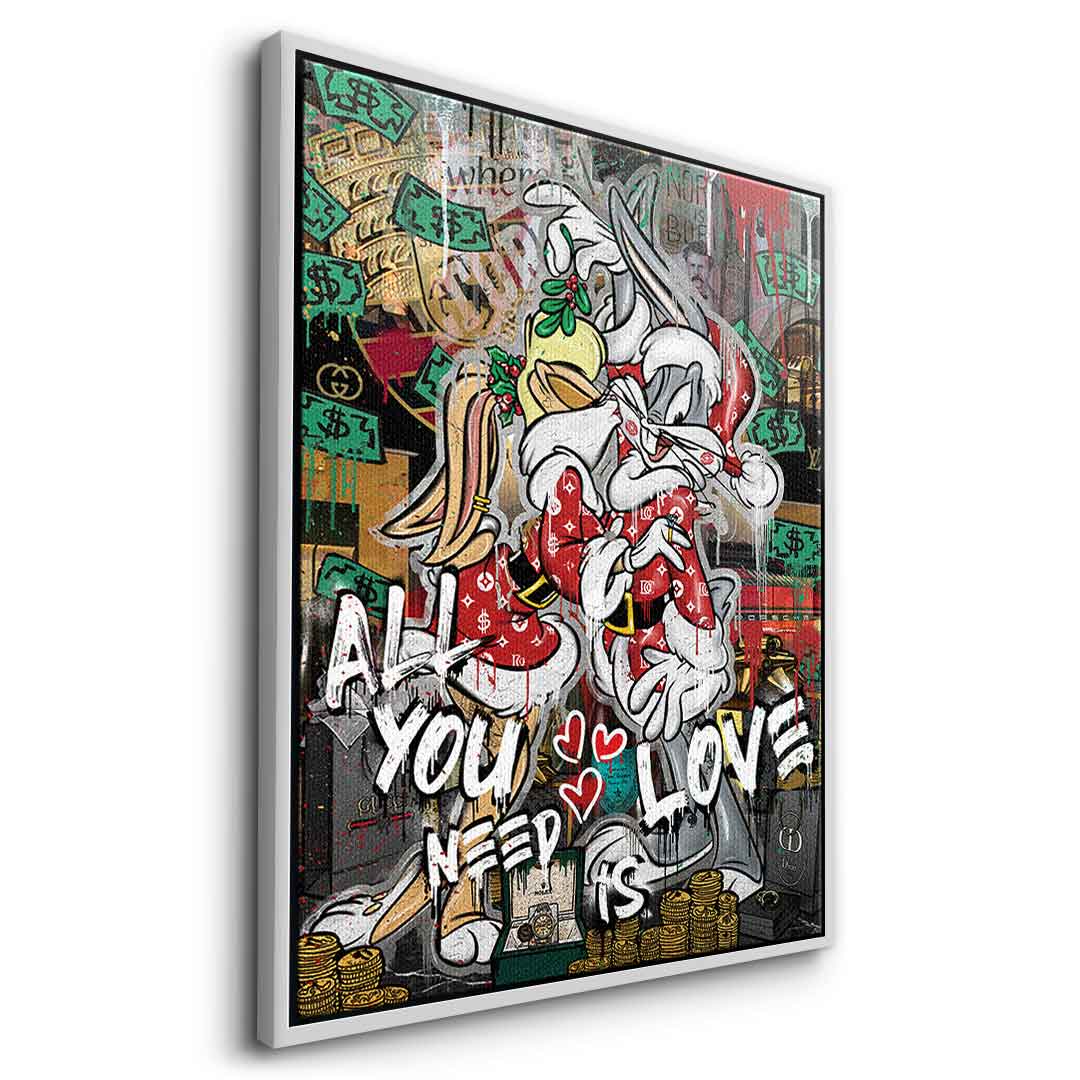 Lovely Bunny Canvas Wall Art – Limited Edition Ready to Hang Prints with Certificate of Authenticity 7