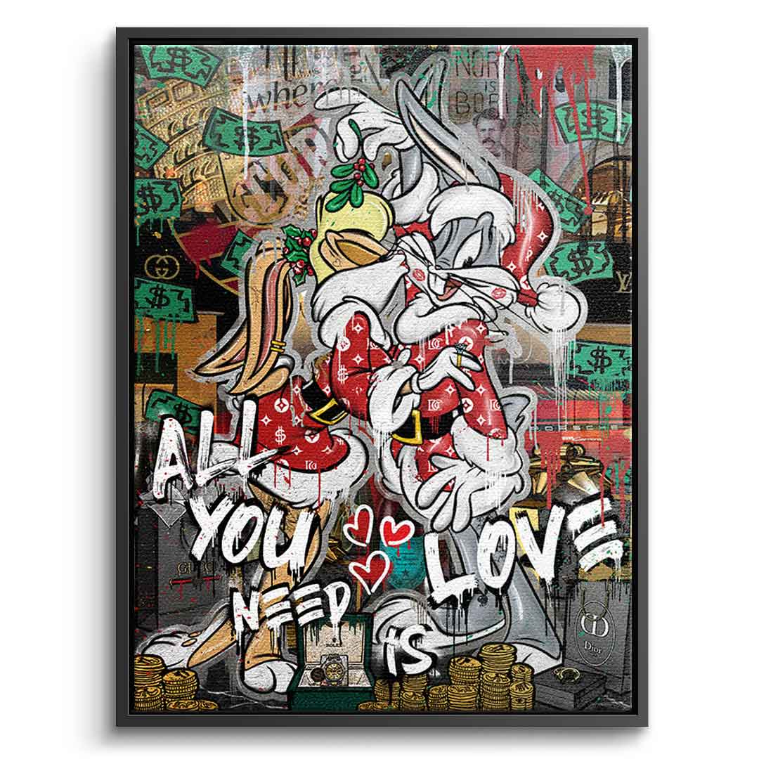 Lovely Bunny Canvas Wall Art – Limited Edition Ready to Hang Prints with Certificate of Authenticity 9