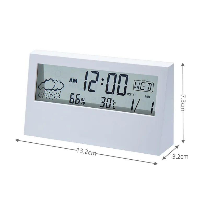 Magnifying Battery-Operated Alarm Clock