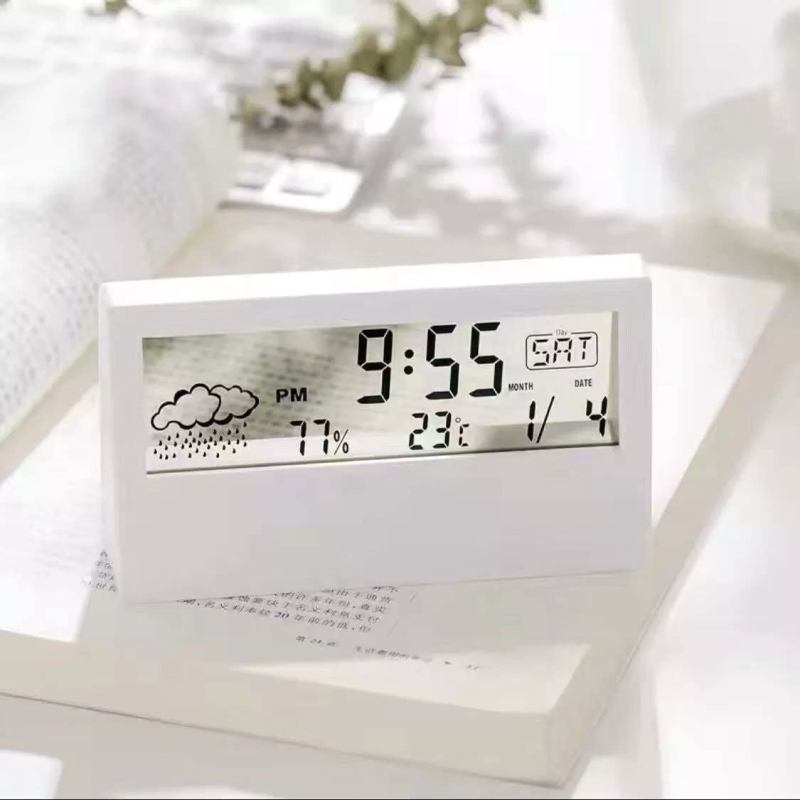 Magnifying Battery-Operated Alarm Clock