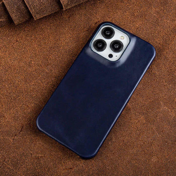 Magsafe Wireless Magnetic Leather Phone Case