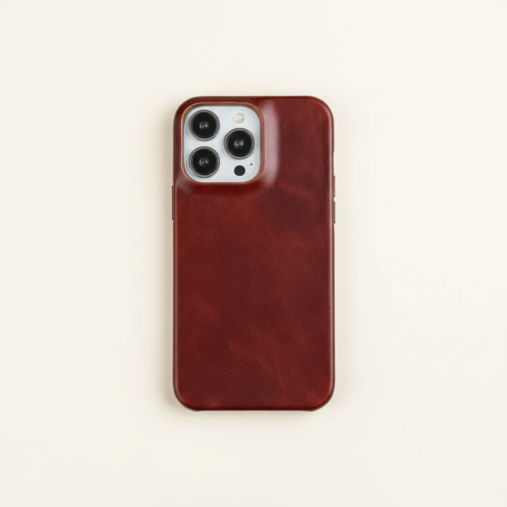 Magsafe Wireless Magnetic Leather Phone Case