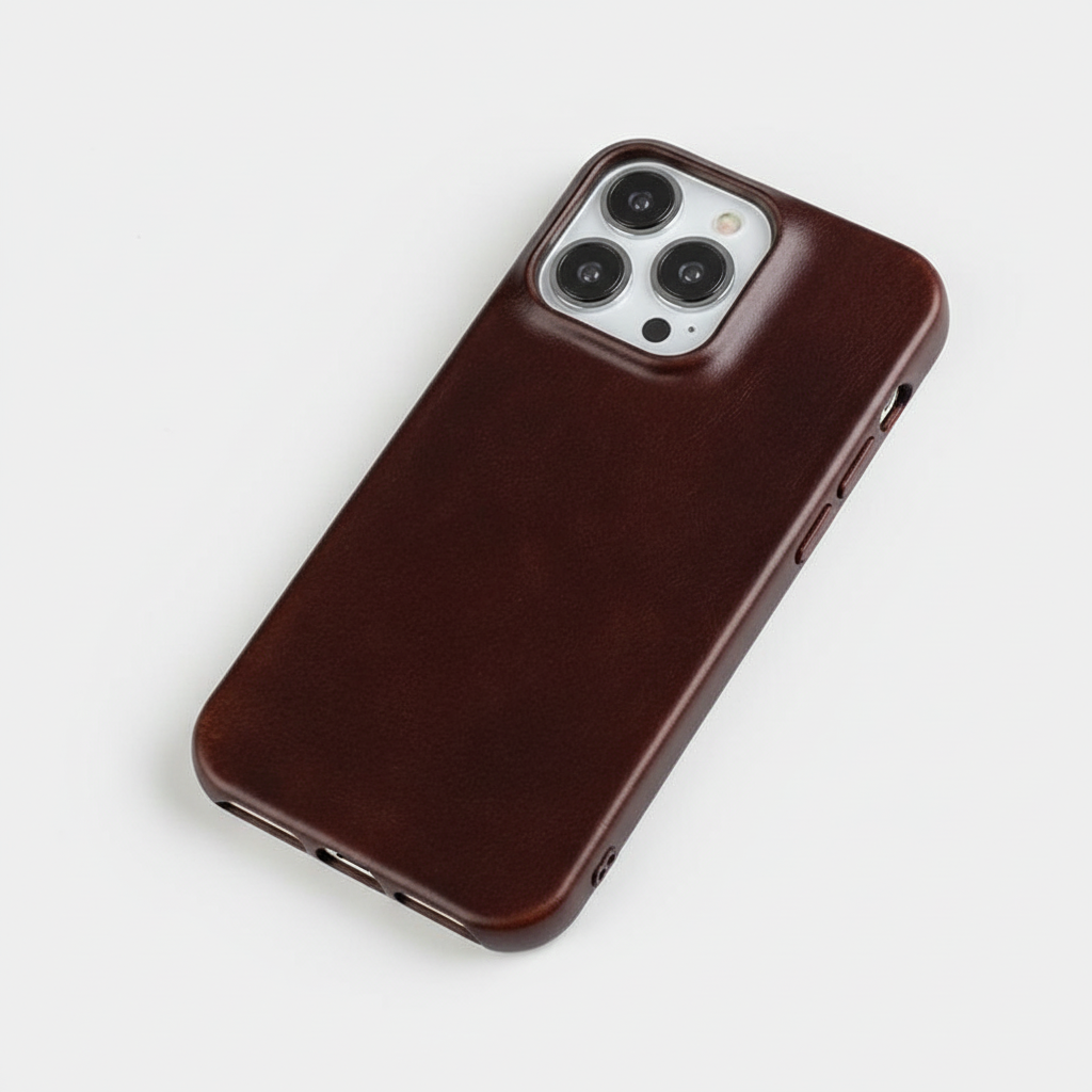 Magsafe Wireless Magnetic Leather Phone Case