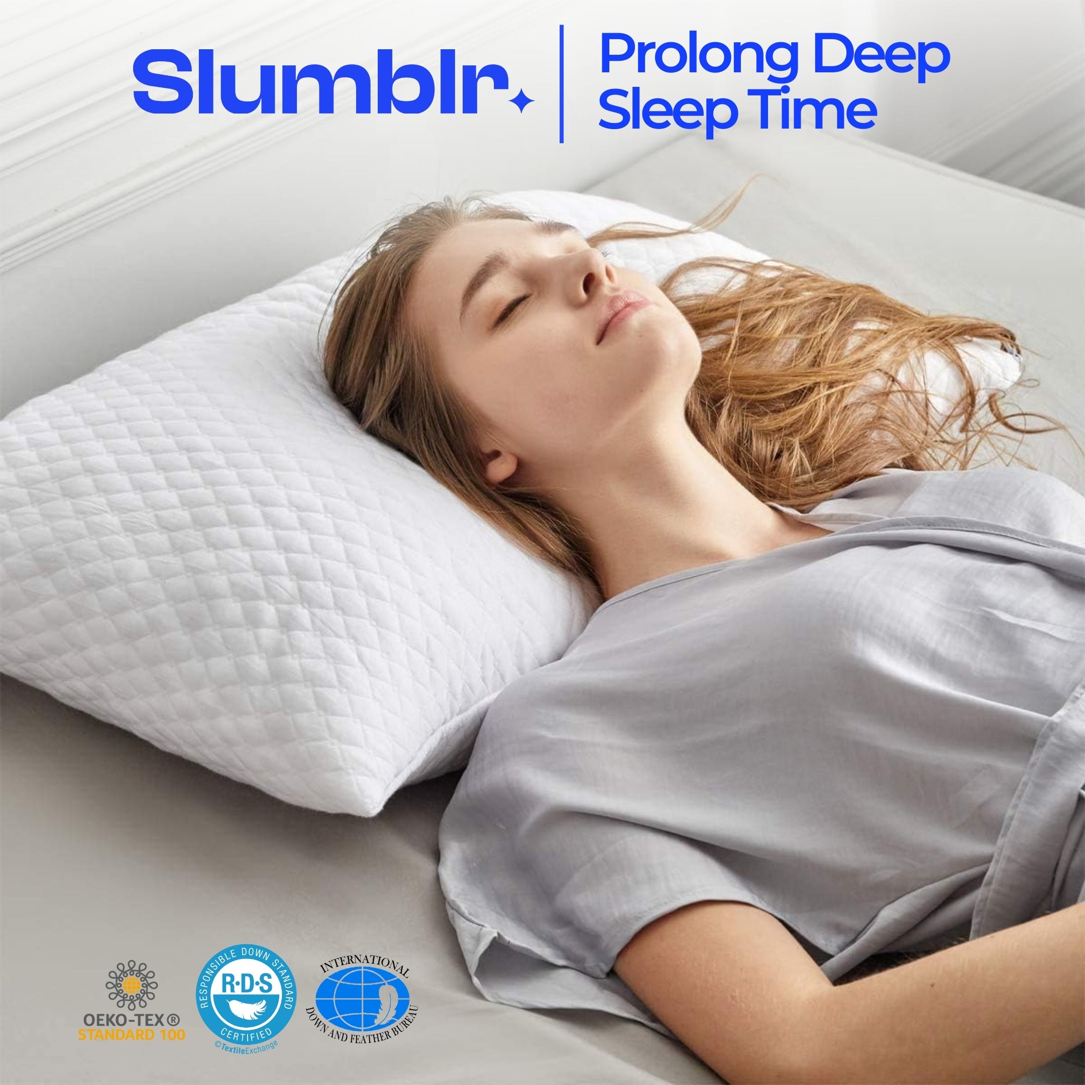 Memory Foam Side Sleep Pillow with Zero-Pressure Support – Ergonomic Contour Design 0