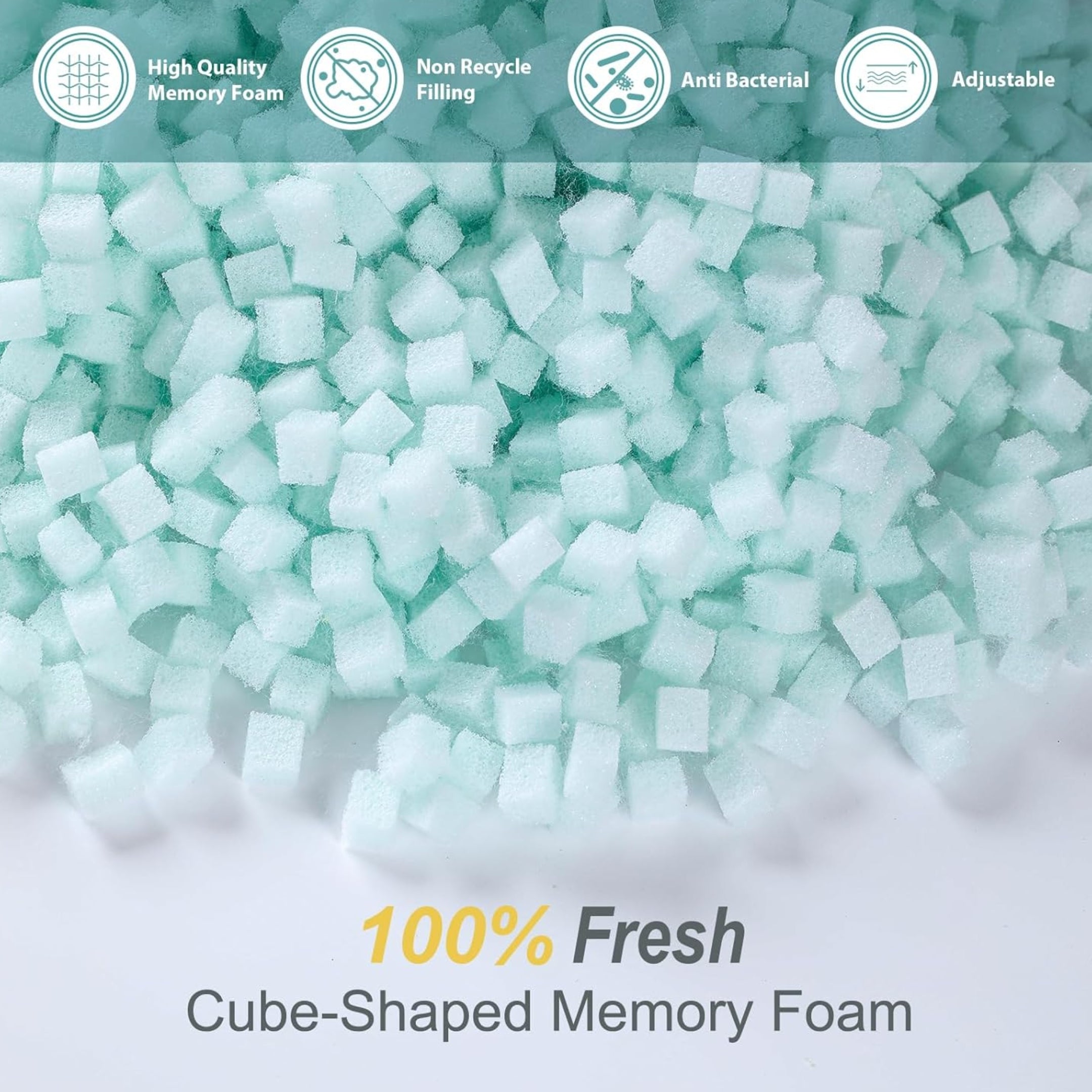 Memory Foam Side Sleep Pillow with Zero-Pressure Support – Ergonomic Contour Design 4