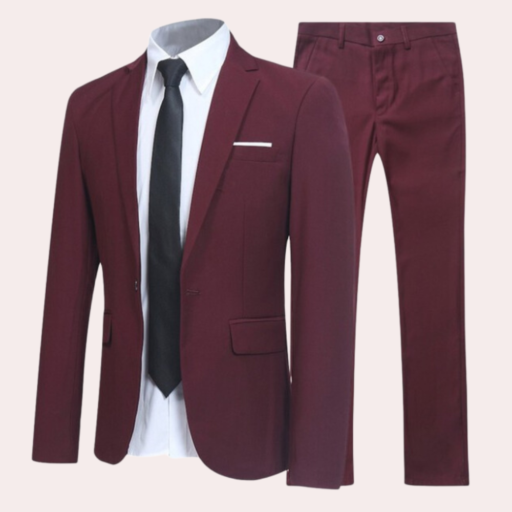 Men’s Smart Casual 2-Piece Wedding Guest Suit