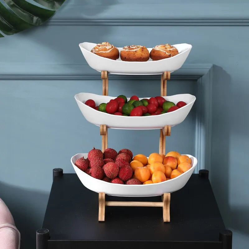 Minimalist Multi-Tier Fruit Basket
