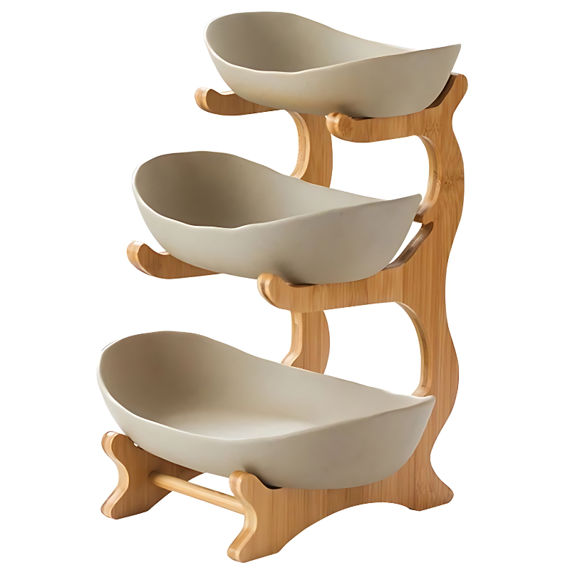 Minimalist Multi-Tier Fruit Basket
