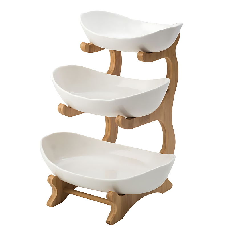 Minimalist Multi-Tier Fruit Basket