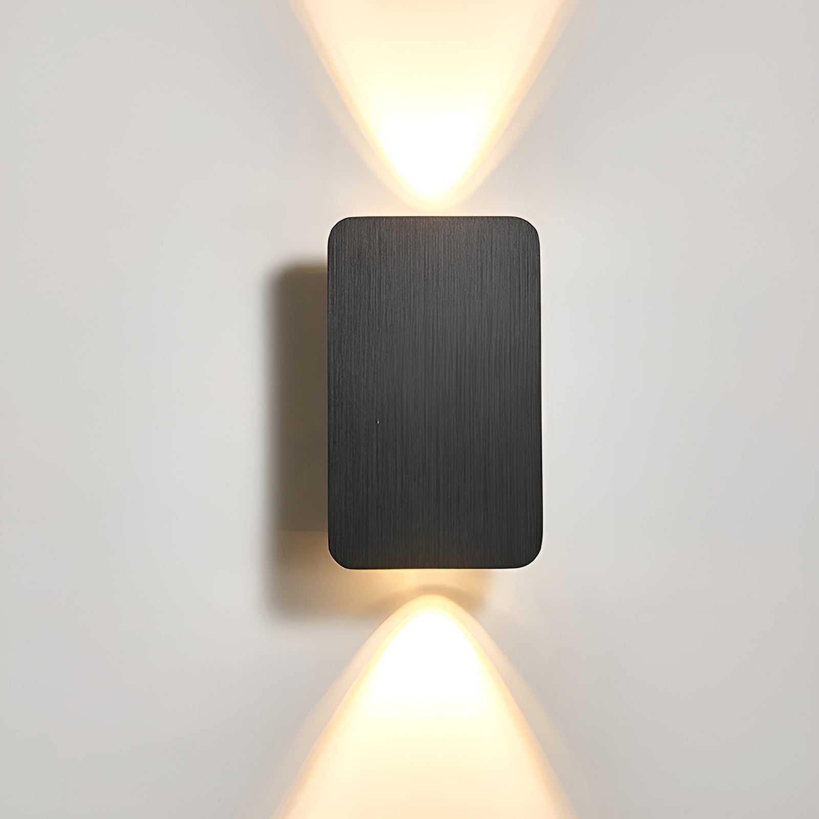 Minimalist LED Wall Light – Energy Efficient Wall Sconce for Modern Living Rooms, Black, White, or Wood Finish 0