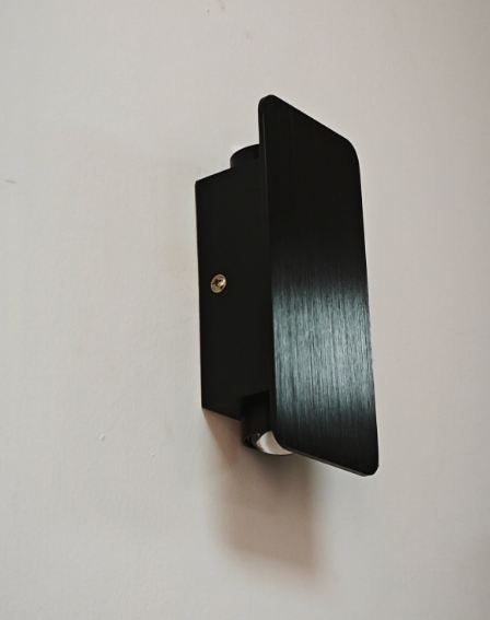 Minimalist LED Wall Light – Energy Efficient Wall Sconce for Modern Living Rooms, Black, White, or Wood Finish 2