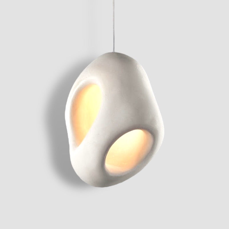 Minimalist Pendant Light in Resin with Adjustable LED Color Temperature for Kitchen and Home Decor 1
