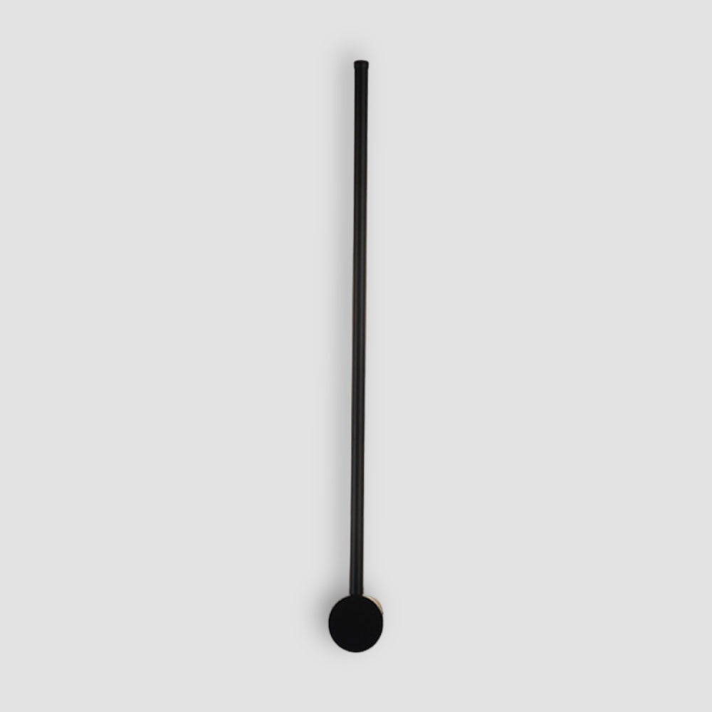 Minimalist Rod Wall Light with Customizable LED Color Temperatures – Black, White, or Gold Wall Sconce for Modern Interiors 0