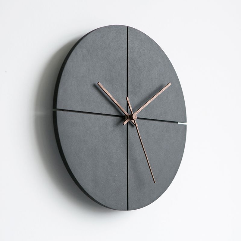 Minimalist Wall Clock 28 cm - Modern Round and Square Kitchen Clocks for Home Decor 1