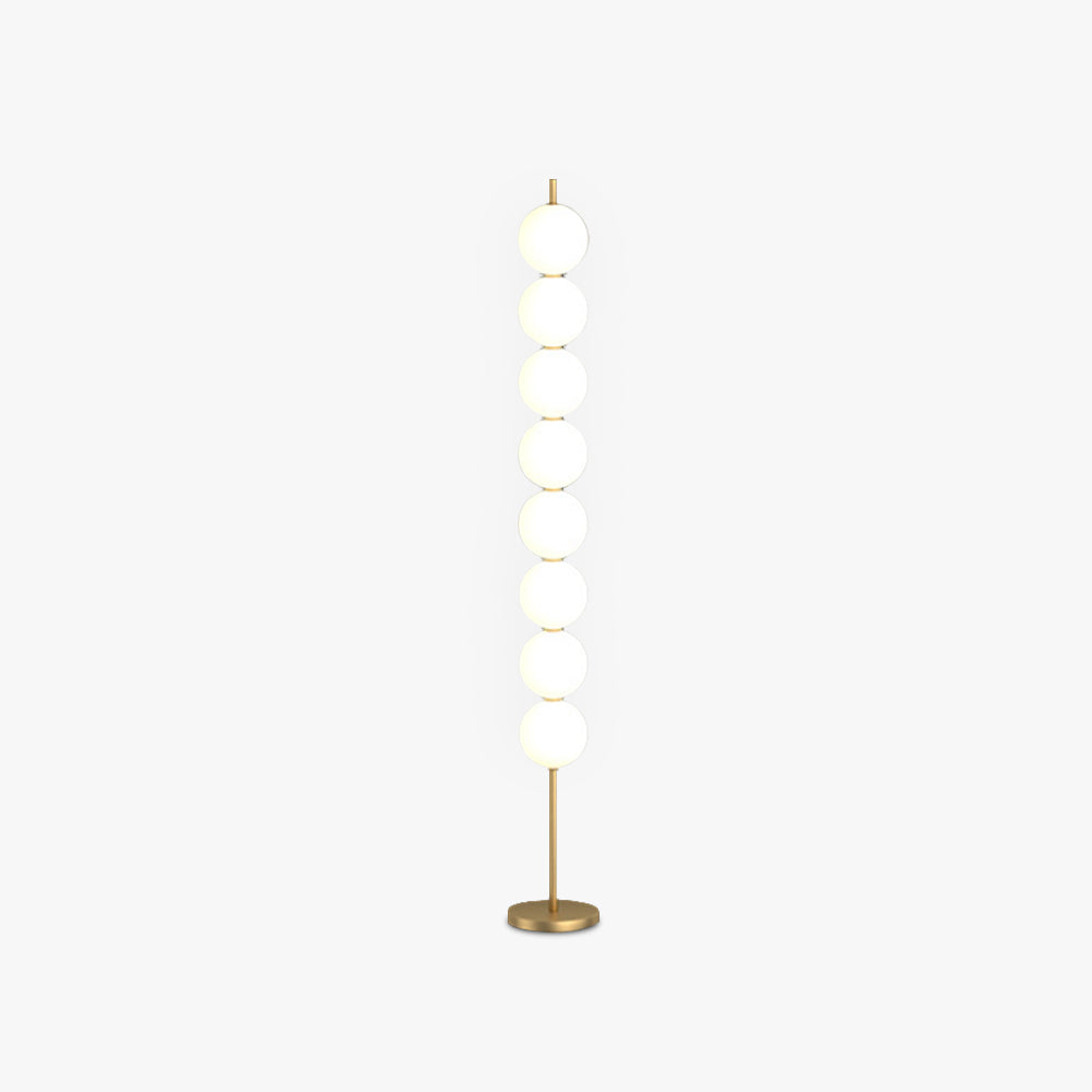Modern Acrylic and Metal Floor Lamp with Gold Finish – Stylish Lighting for Living Room and Bedroom 1