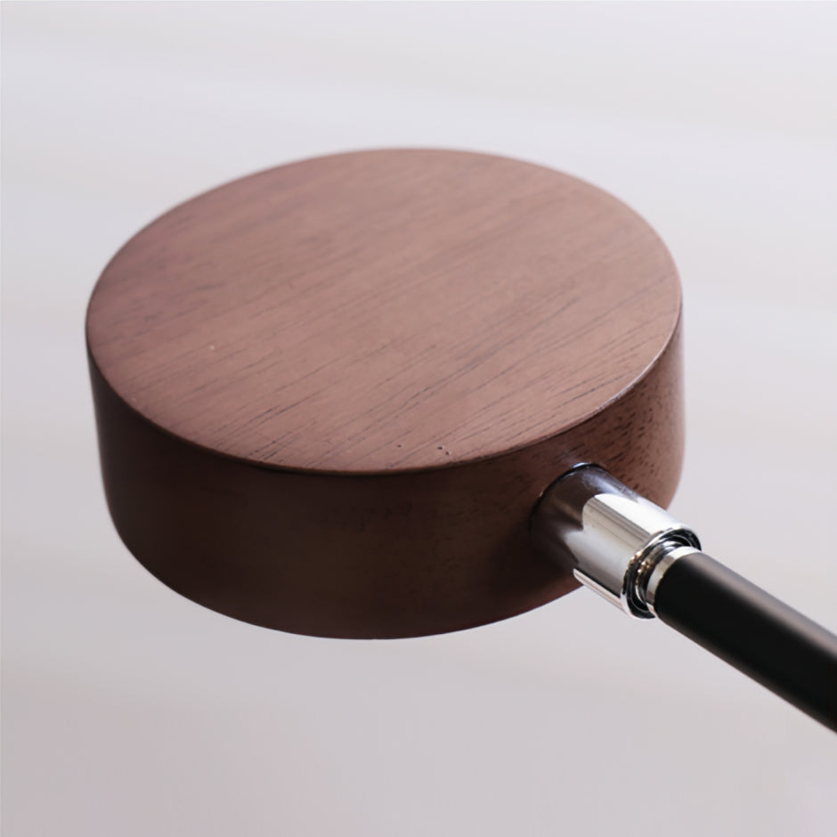 Modern Adjustable Table Lamp with Integrated LED Light – Black Finish, USB Charging for Bedside and Desk Use 7