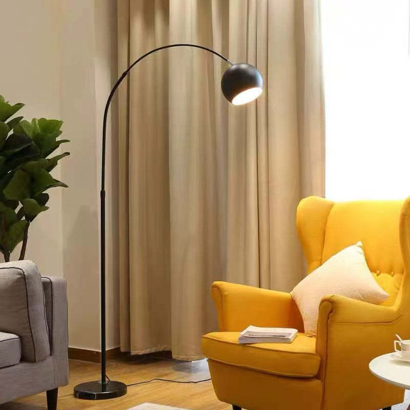 Modern Arc Floor Lamp with Adjustable Height and Multi-Color Options – Ideal for Living Room, Bedroom, and Dining Room 3