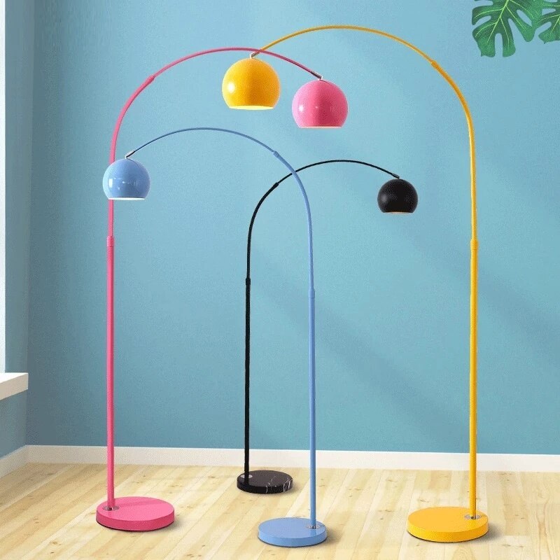 Modern Arc Floor Lamp with Adjustable Height and Multi-Color Options – Ideal for Living Room, Bedroom, and Dining Room 5