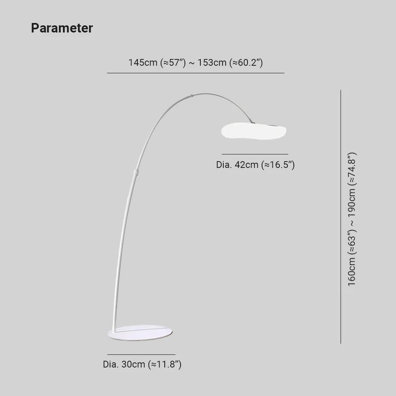 Modern Black Floor Lamp with Dimmable LED – Stylish Standing Lamp for Living Room and Bedroom 3