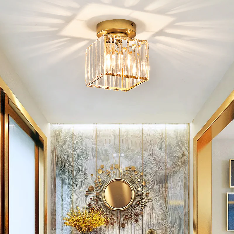Modern Black Flush Mount Ceiling Light Fixture – Contemporary Design for Hallway and Living Spaces 10