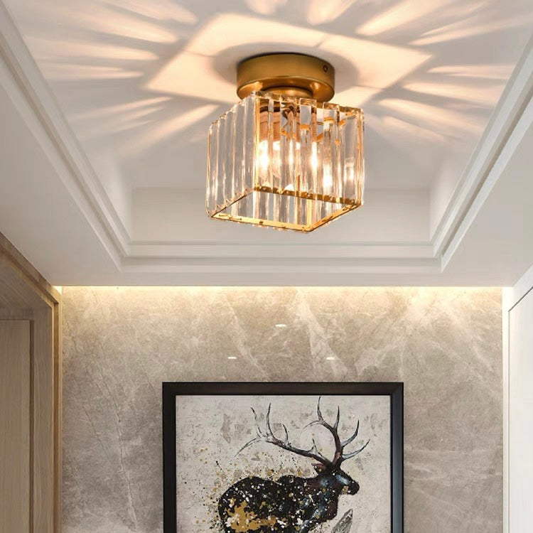 Modern Black Flush Mount Ceiling Light Fixture – Contemporary Design for Hallway and Living Spaces 14