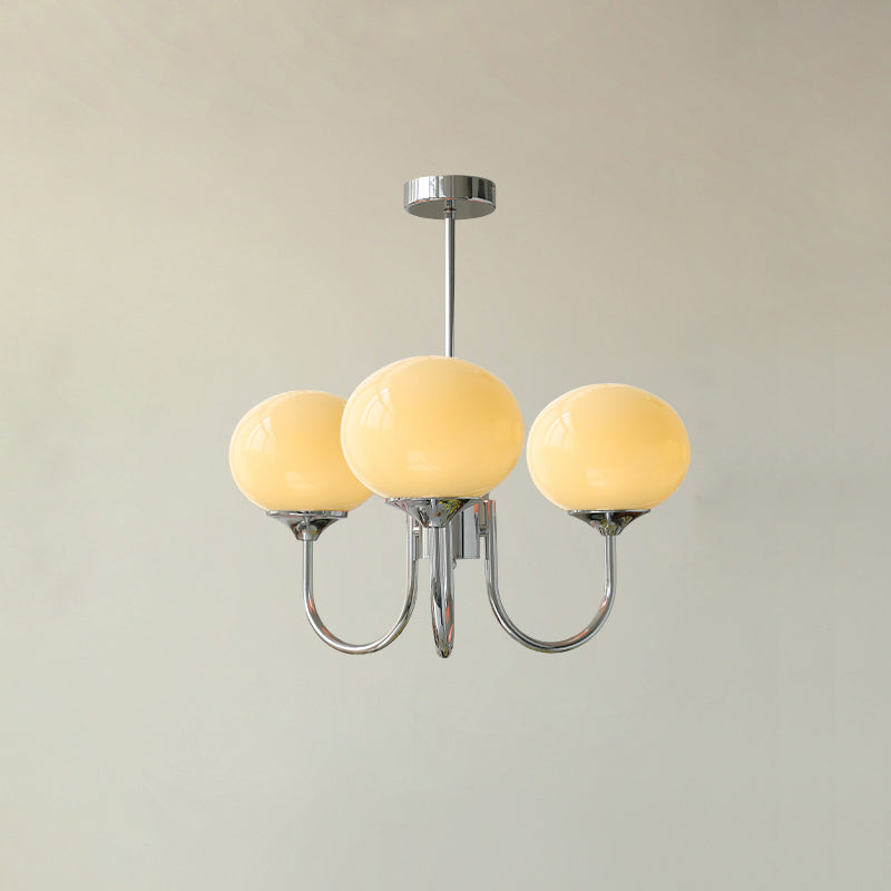 Modern Gold Chandelier Light with Pink Glass Shades – Elegant Dining Room Chandelier for Stylish Home Decor 12