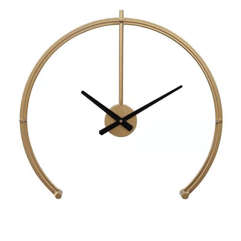 Modern Gold Wall Clock 50 cm & 60 cm – Unique Minimalist Wall Clock Decor for Stylish Home Interiors 0