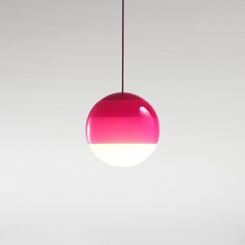 Modern Gradient Glass Pendant Light with Dual Color Temperatures – Stylish Black Kitchen Hanging Light Fixture 6