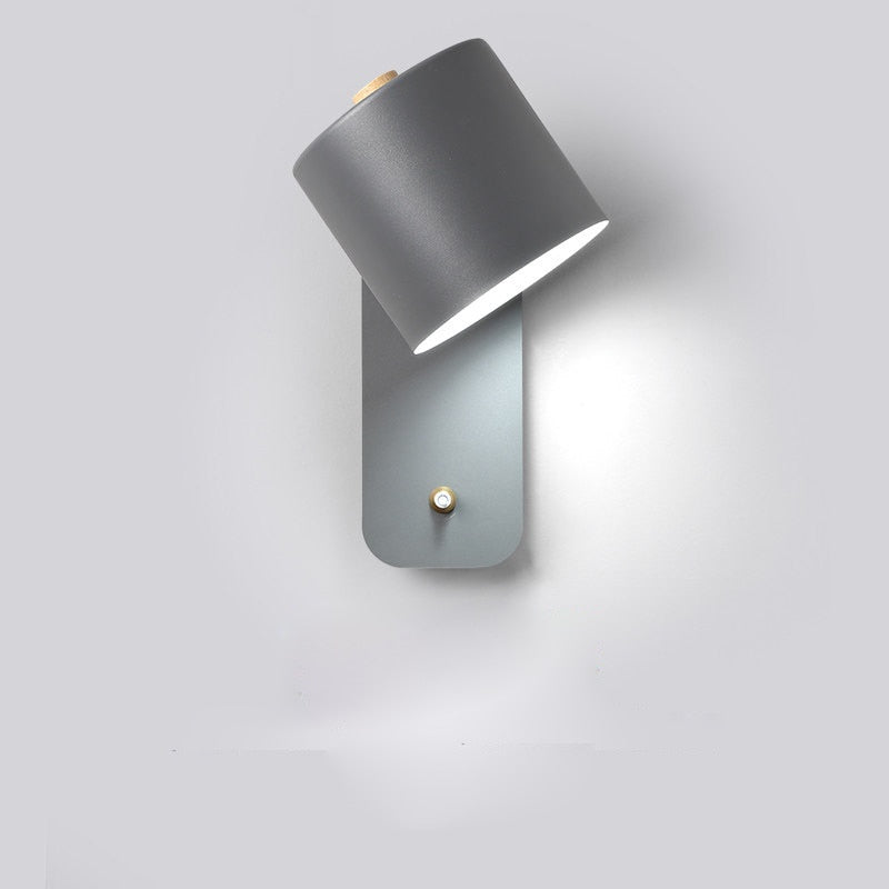 Modern LED Wall Lamp for Indoor Home Decor – Stylish Wall Sconce with Integrated Switch and Metal Construction 6