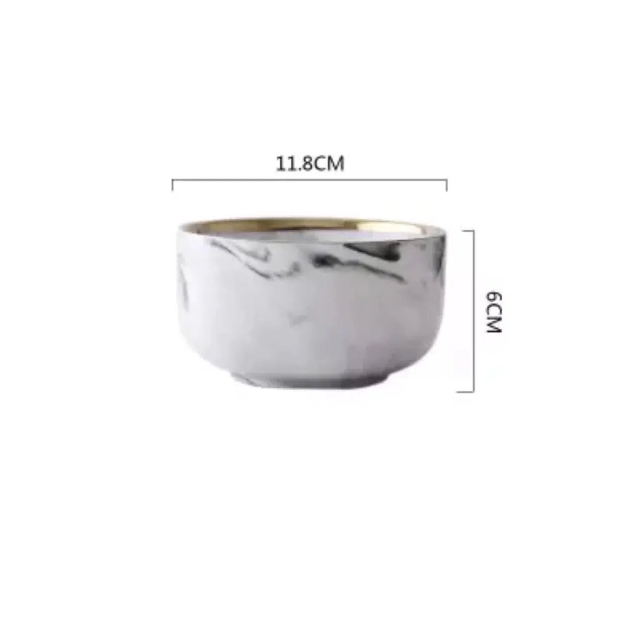 Modern Marble Pattern Porcelain Dinnerware Set – Durable Ceramic Dinner Plates for Elegant Dining 5