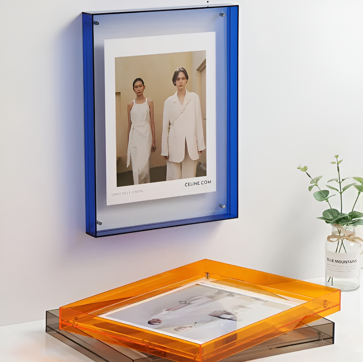 Modern Minimalist Acrylic Photo Frame – Clear Display for Photos and Artwork, Horizontal/Vertical Orientation, Durable Design 6