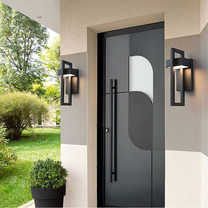Modern Outdoor Wall Lamp – Stylish Exterior Wall Light with Integrated LED for Patios and Gardens 4