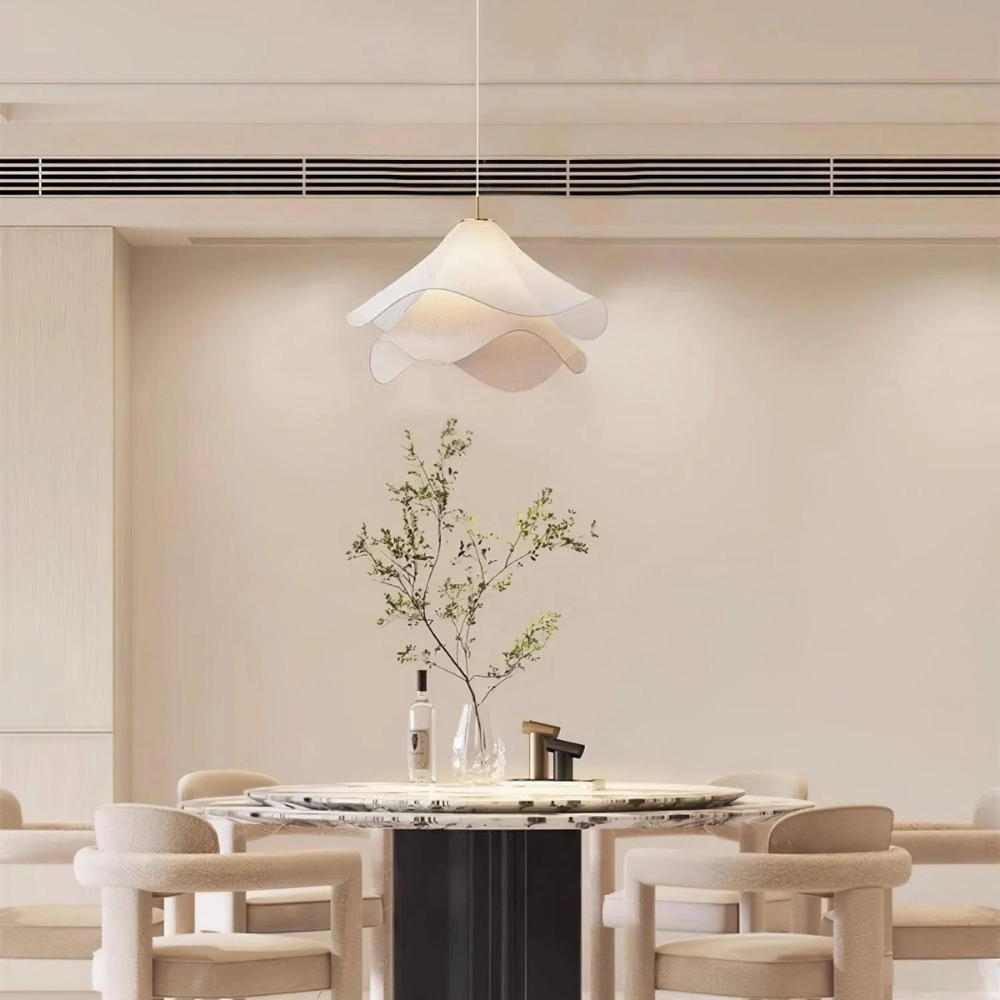 Modern Pendant Light with Adjustable Length and Soft Diffused Lighting – Ideal for Living Rooms and Dining Areas 2