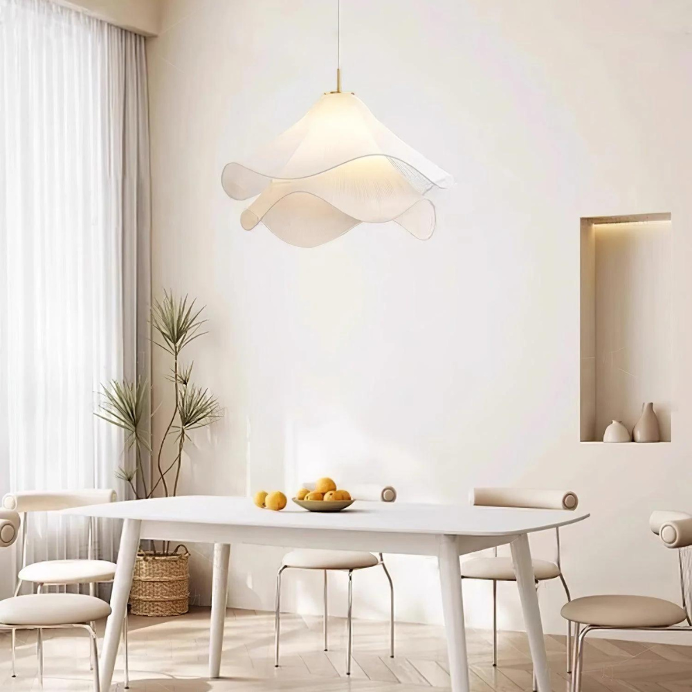 Modern Pendant Light with Adjustable Length and Soft Diffused Lighting – Ideal for Living Rooms and Dining Areas 3