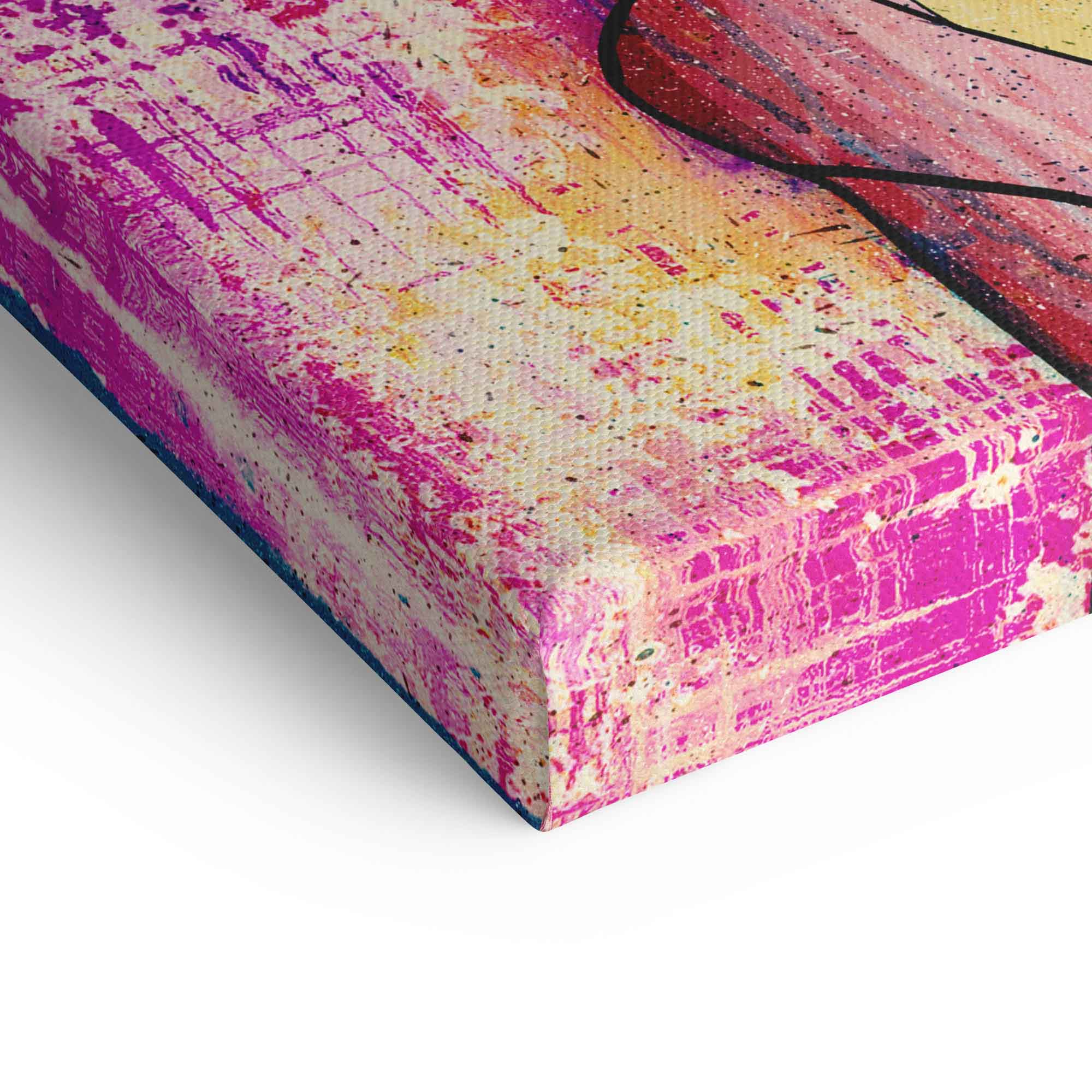 Modern Pink Panther Art Print – High-Quality Wall Decor with Impressive Detail and Longevity, Ready to Hang 6