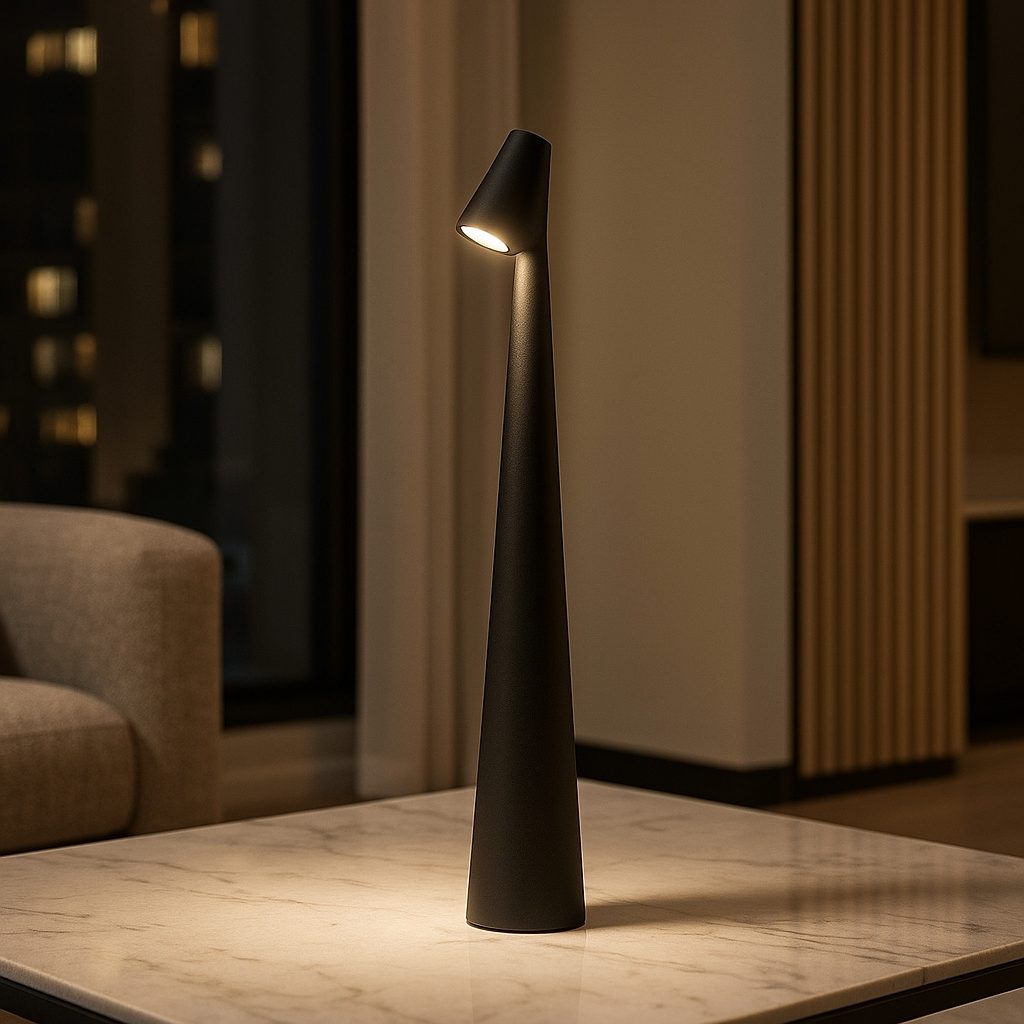 Modern Rechargeable Table Lamp – Cordless LED Indoor and Outdoor Lighting with 20 Hours Battery Life 0