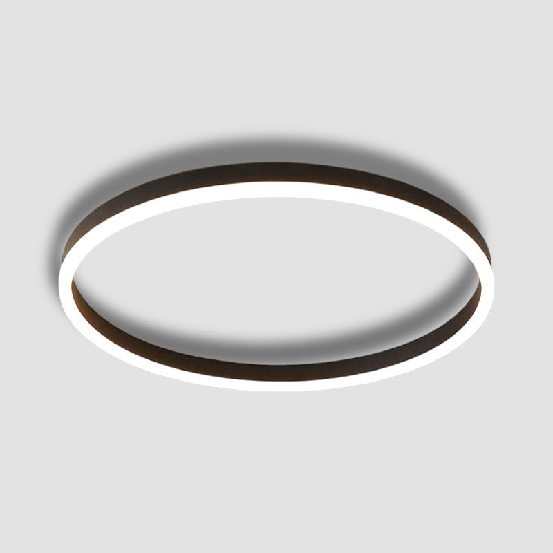 Modern Round LED Ceiling Light Fixture - Energy Efficient, Dimmable, 50,000-Hour Lifetime, Suitable for Living Room, Bedroom, Kitchen 1
