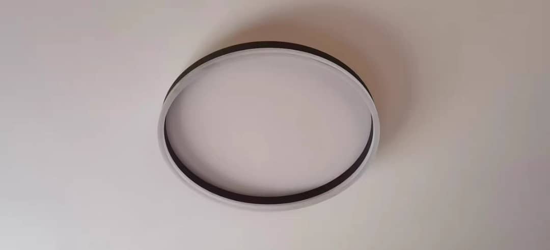 Modern Round LED Ceiling Light Fixture - Energy Efficient, Dimmable, 50,000-Hour Lifetime, Suitable for Living Room, Bedroom, Kitchen 2