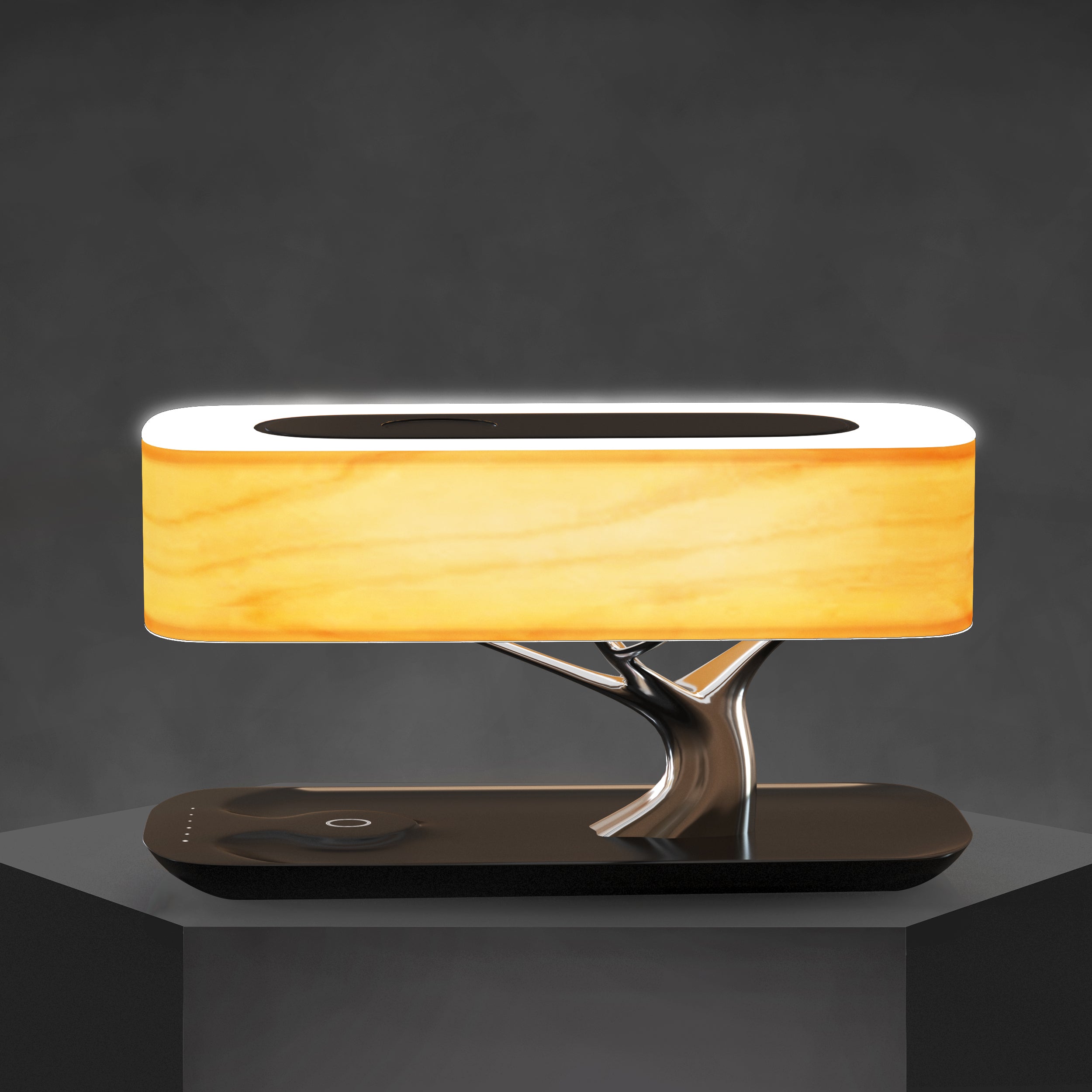 Modern Table Lamp with Wireless Charging and Bluetooth Speakers – Stylish Bedside or Desk Lamp for Contemporary Living Spaces 3