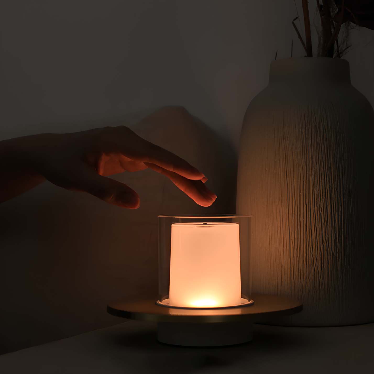 Modern Touch Control Table Lamp – Cordless LED Bedside Lamp with Adjustable Brightness for Home and Outdoor Use 5