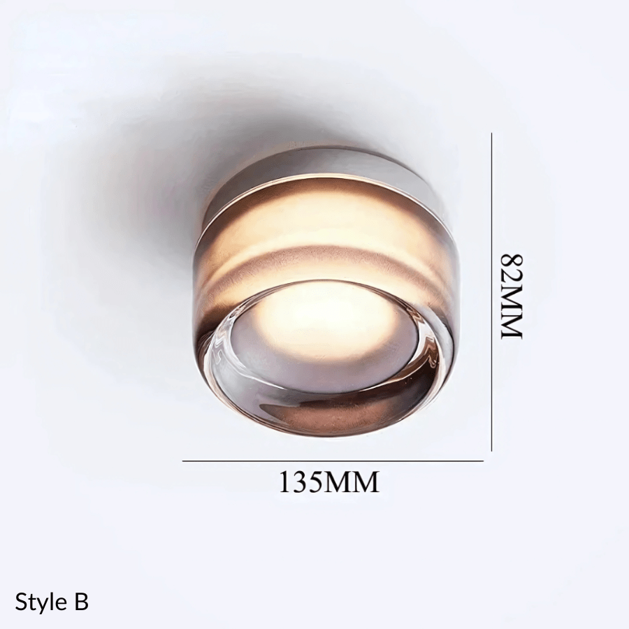 Modern Wall Light with Integrated LED – 7 Unique Styles for Elegant Interiors, Metal and Glass Design, Indoor Use 10