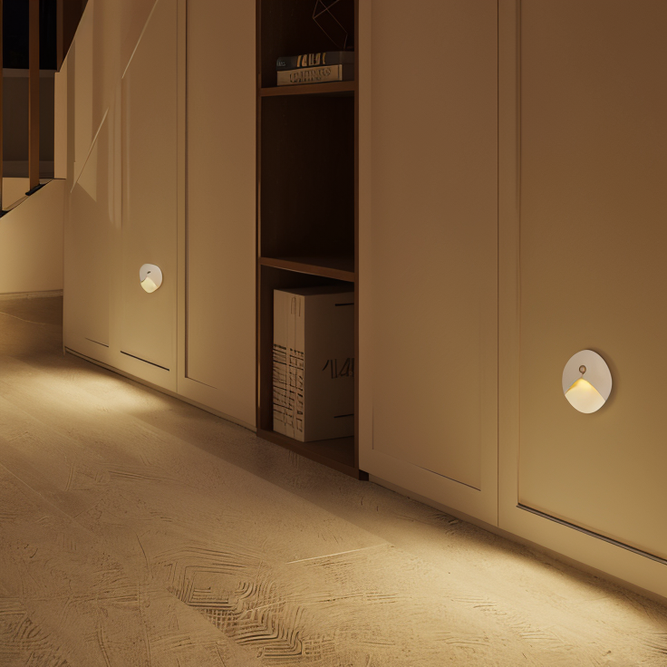 Motion Sensor Weatherproof Dimmable Wall Lamp