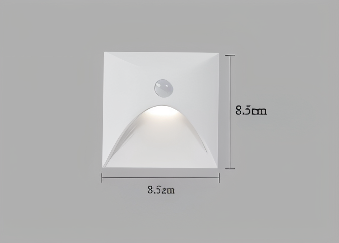 Motion Sensor Weatherproof Dimmable Wall Lamp