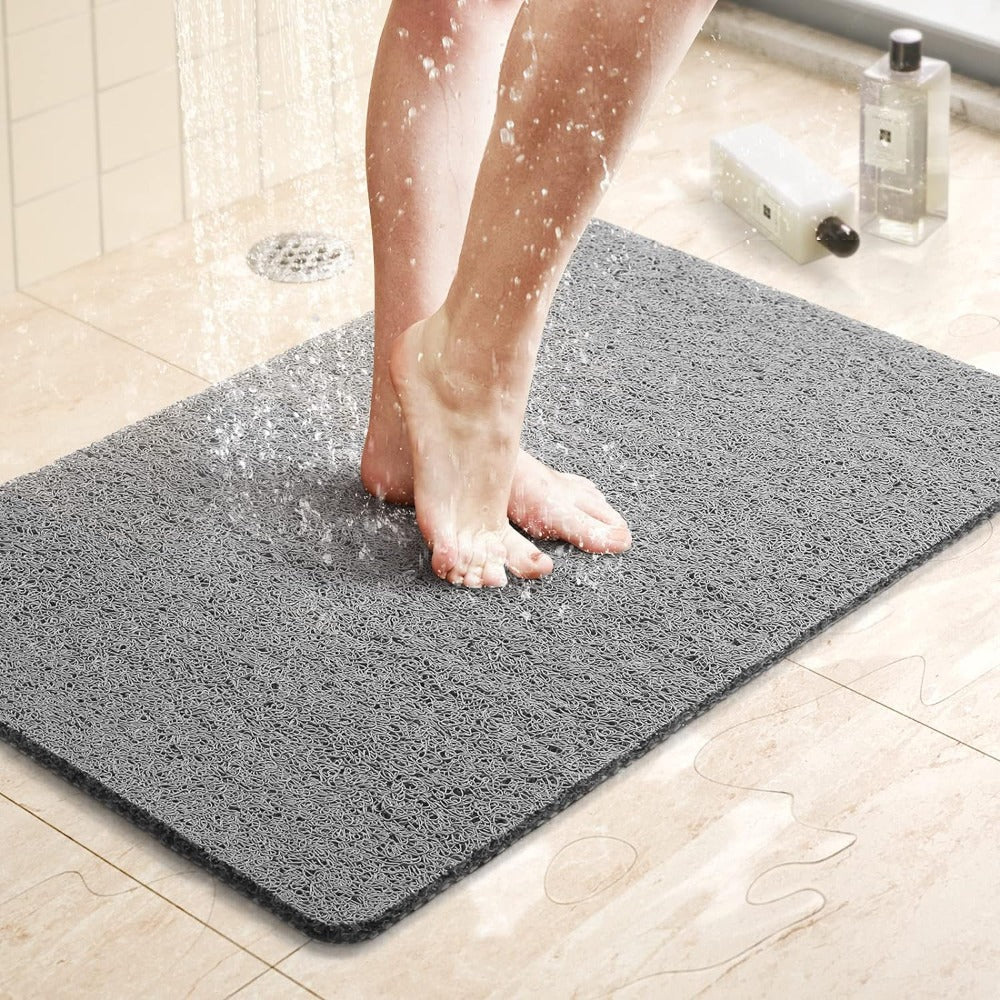Non-Slip Shower Mat with Soft Anti-Slip Design for Safe Bathroom Use – Versatile Textured Bath Mat 1